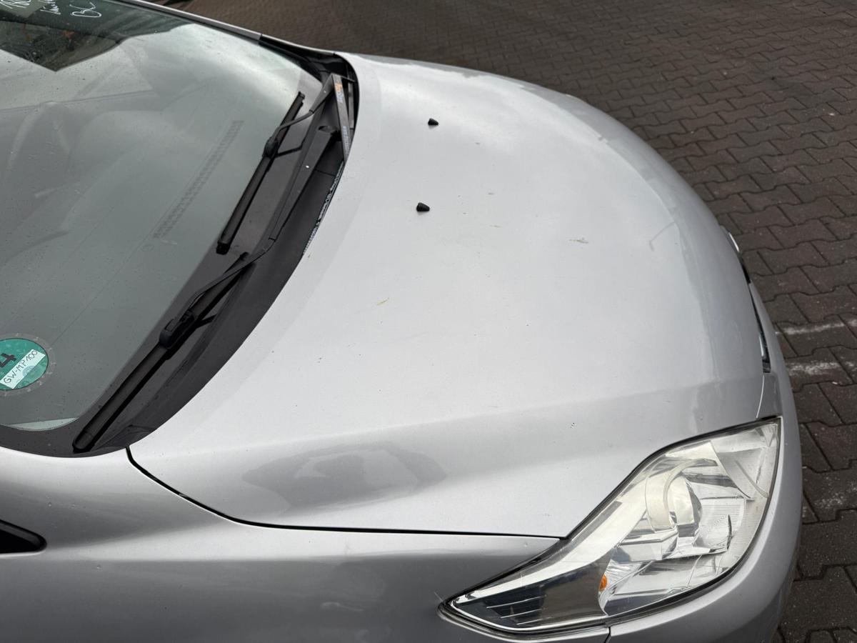 Mazda 5 CR original Motorhaube silber BJ07